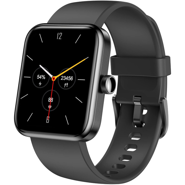 TOZO S2 40mm Mini Smart Watch Alexa Builtin Fitness Tracker with Sleep Monitor 5ATM Waterproof HD Color Touchscreen for