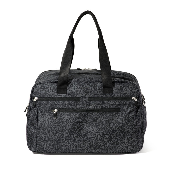Baggallini Weekender Expandable Duffel Lightweight 11x17 Inch Overnight Travel Bag