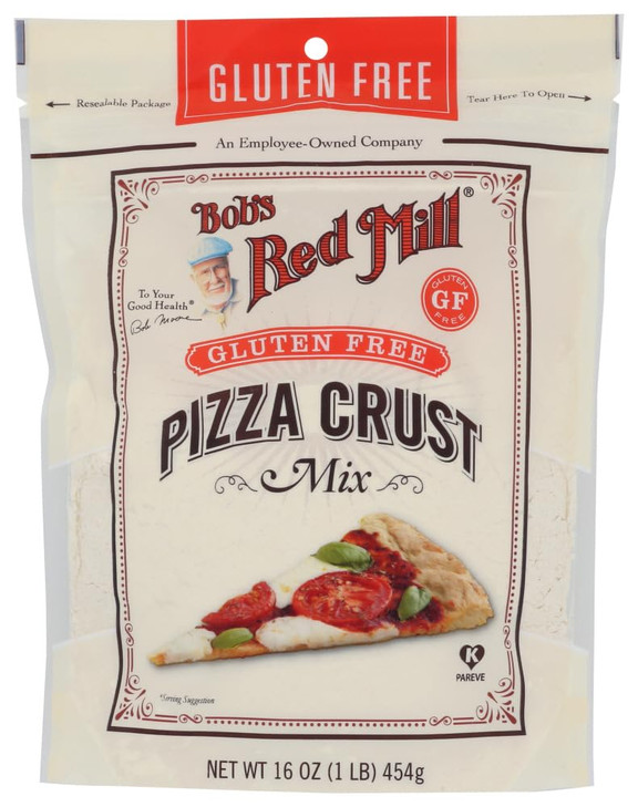 Bobs Red Mill Gluten Free Pizza Crust Mix 16 oz 2 Pack