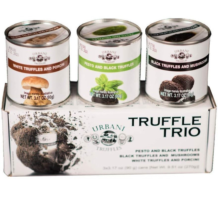 Urbani Truffles 3Pack Truffle Sauces 180g 64oz each Italian Gourmet Sauce for Pasta Risotto and Appetizers AllNatural Re