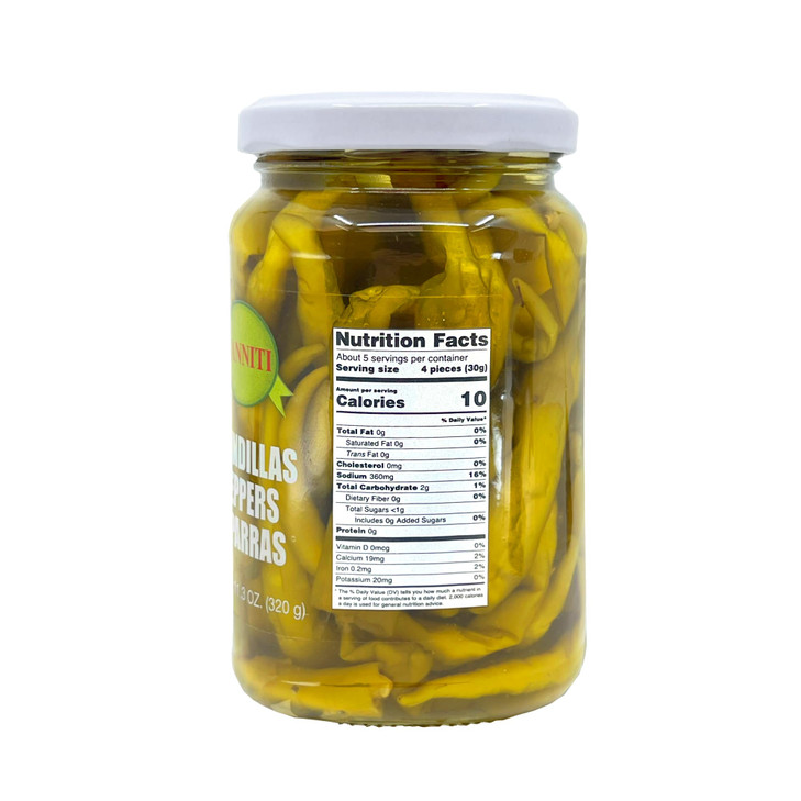 Sanniti Guindillas Piparras Peppers 113 oz