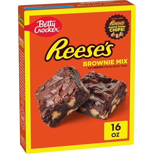Betty Crocker REESES Brownie Mix With REESES Peanut Butter Chips 16 oz