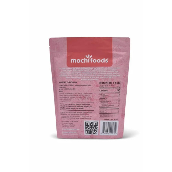 Mochi Foods Hawaii Original Mochi Pancake Mix Light Fluffy Elevate Your Breakfast Game with Irresistible Chewiness 33 lb