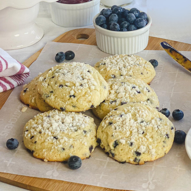 Betty Crocker Muffin Tops Mix Blueberry With Topping 119 oz
