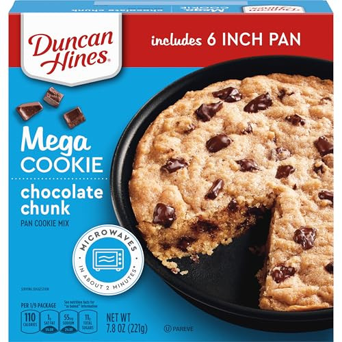 Duncan Hines MEGA Cookie Chocolate Chunk Pan Cookie Mix 78 oz