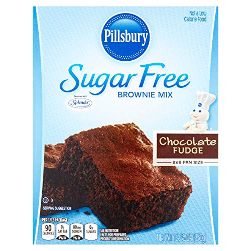 Pillsbury Sugar Free Chocolate Fudge Brownie Mix 1235 oz