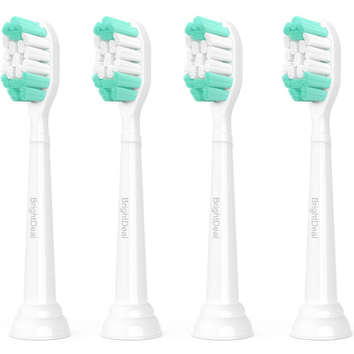 BrightDeal Replacement Toothbrush Heads for Philips Sonicare ProtectiveClean 4100 5100 6100 DailyClean DiamondClean EasyClean PowerUp Plaque Control