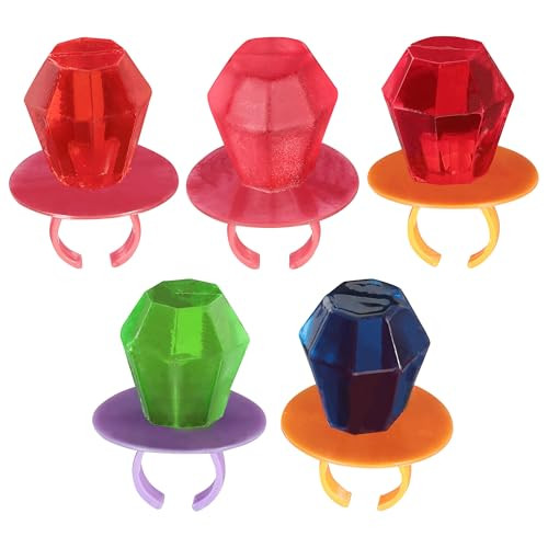 Ring Pop Individually Wrapped Bulk Lollipop Variety Pack 10 Count Lollipop Suckers wAssorted Flavors Fun Candy for Birth