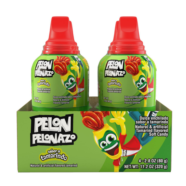 Pelon Pelonazo Mexican Tamarind Candy 35 oz 4 Count Pack of 1