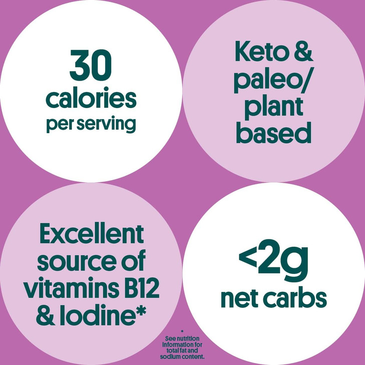 Gimme Seaweed Organic Premium Roasted Seaweed Snacks Teriyaki 10g Sharing Pack Single Keto Vegan GlutenFree Great Source