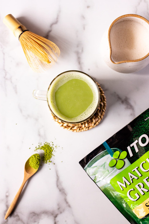 Ito En Matcha Green Tea Sweet Powder 175 Ounce Pack of 1 Sweetened Green Tea Powder