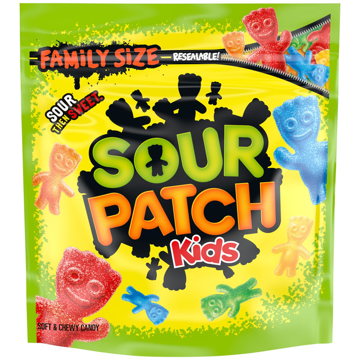 Chewy Soft Sour Patch Kids Assorted Fruits Family Size 18 lb