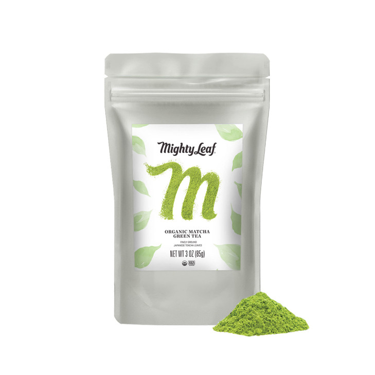 Mighty Leaf Tea Organic Matcha Green Tea Powder 3 Ounce Bag 100 Japanese Matcha Unsweetened