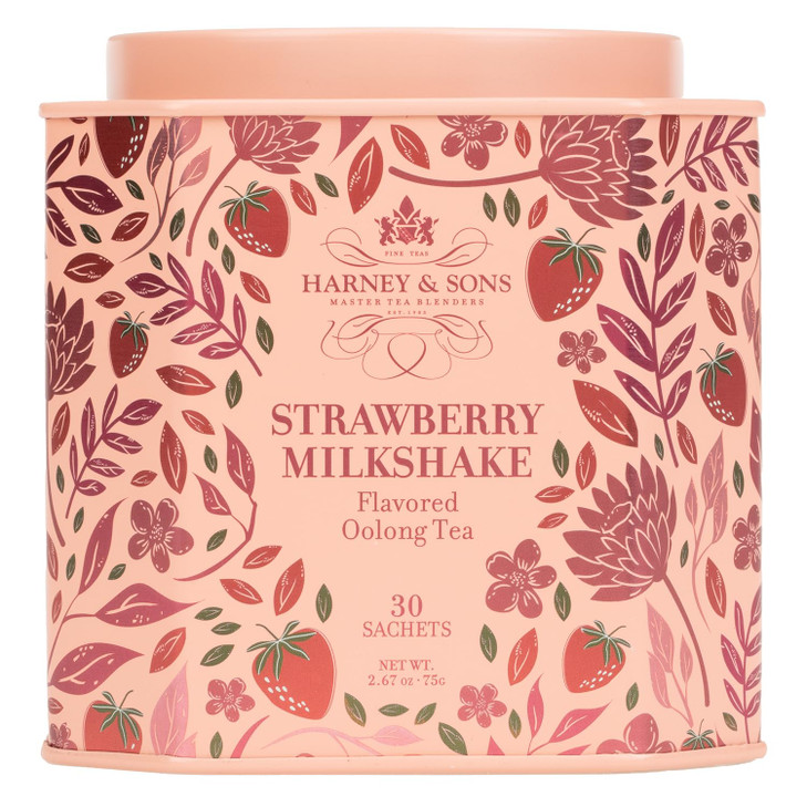 Harney Sons Strawberry Milkshake Tea 30 Sachets
