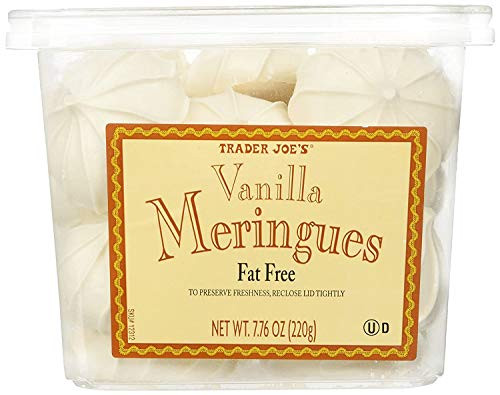 Trader Joes Vanilla Meringues Cookies PACK OF 4
