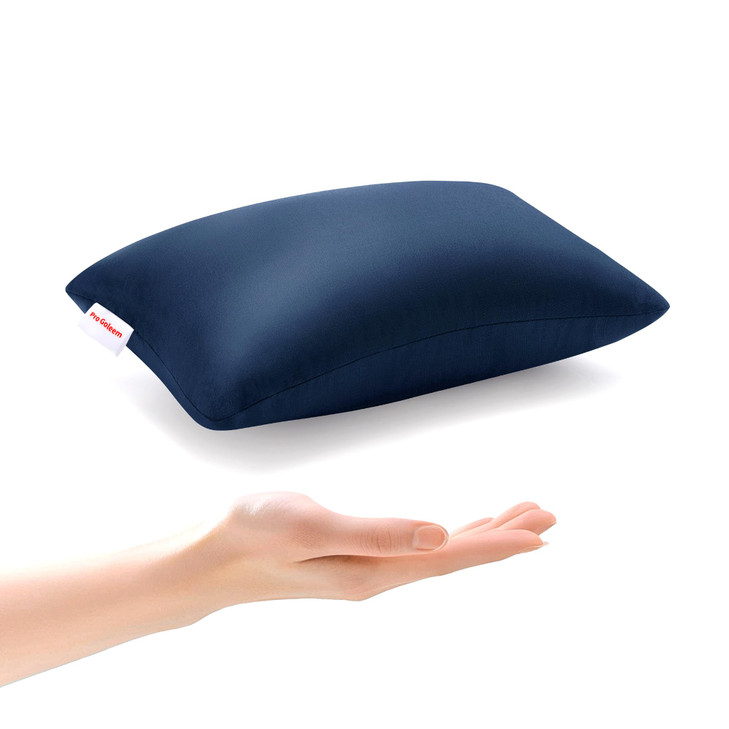 Pro Goleem Small Pillow 11x7x25 for Travel and Camping with Name Tag Mini Tiny Pillow for Room Couch Sofa Chair and Outd