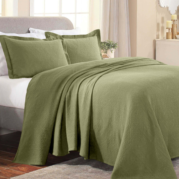 Superior Cotton Fleur De Lis Bedspread Set Warm Blankets AllSeason Bedding Bedroom Decor Decorative Boho Medallion Cover