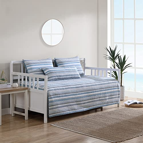 Nautica Daybed Cover Set Cotton Reversible Bedding Set with Matching Shams Pillow Cover Home Decor for All Seasons Jetti