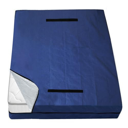 Mattress Bags for Moving and Storage Queen Size Waterproof Mattress Cover for Moving with Heavy Duty Handles Strong Zipp