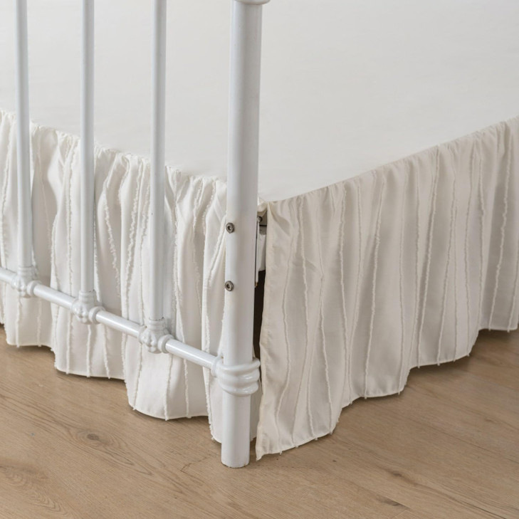 Bed Skirt Full Size Ruffled Bed Skirts with Split Corners 14 Inch Drop Dust Ruffle Bed Skirt with Platform Tufted Boho F