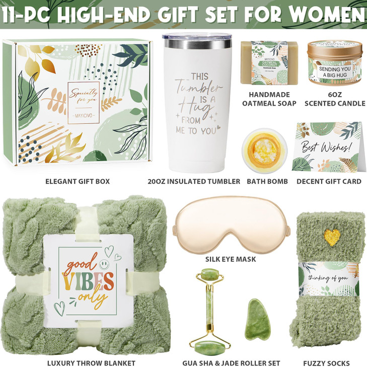Self Care Get Well Soon Gift Baskets for Women Birthday Gifts for Women Care Package Thinking of You Relaxing Spa Gift S