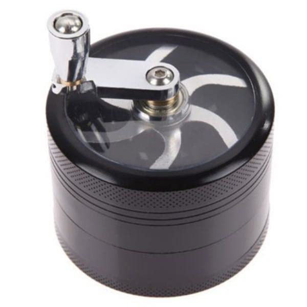 15 Inche Hand Seasoning Spice Cracker Crusher Grinder with HandleBlack