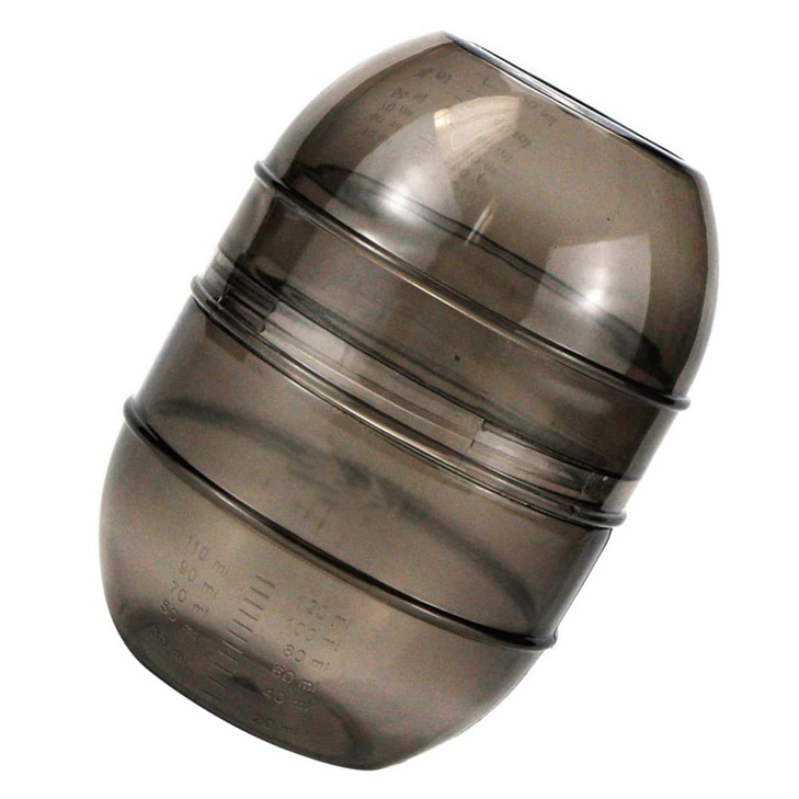 KALLORY Hair Dye Color Cup with Double Measuring Scale - Hair Color Mixing Bowl for Precise Salon and Home Use - Dye Shaker Mixer for Even Blending