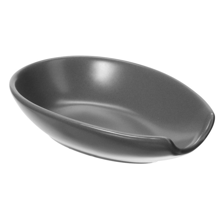 OGGI Spooner Ceramic Spoon Rest Spoon Rest for Stove Top Spoon Holder for Countertop Kitchen Decor for Counter Coffee Ba