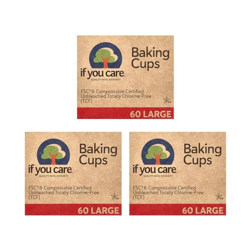 If You Care Unbleached Large Baking Cups 60 ct 3 pk