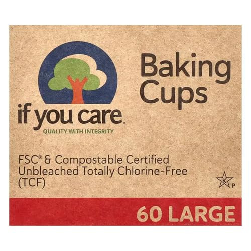 If You Care Unbleached Large Baking Cups 60 ct 3 pk