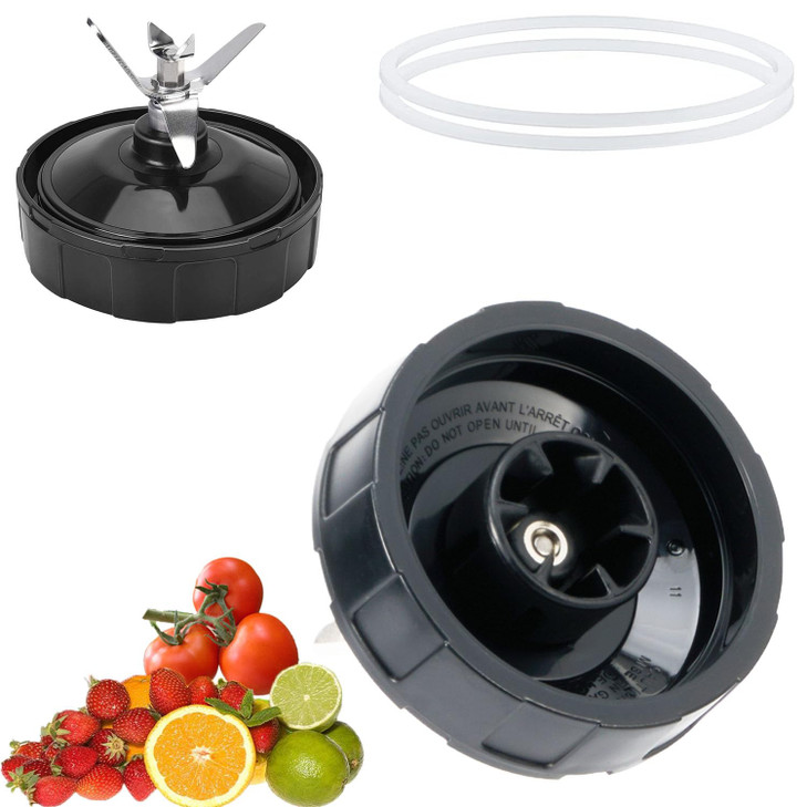 Upgrade Replacement 6Fins Female Blender Blade Parts Compatible with Ninja Auto iQ Blenders 4Inch Female Fins ONLY