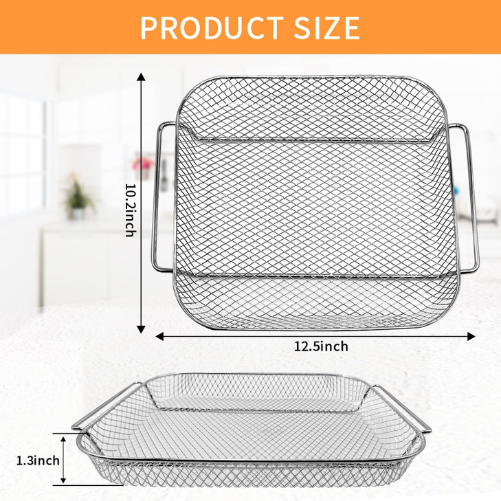 GWY Air Fryer Basket for Emeril Lagasse Everyday 360 26 QT Extra Large Air Fryer 125102 Steel Air Fryer Accessories Repl