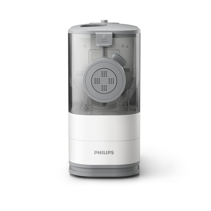 Philips Kitchen Appliances Compact Pasta and Noodle Maker Viva Collection Comes with 3 Default Classic Pasta Shaping Dis