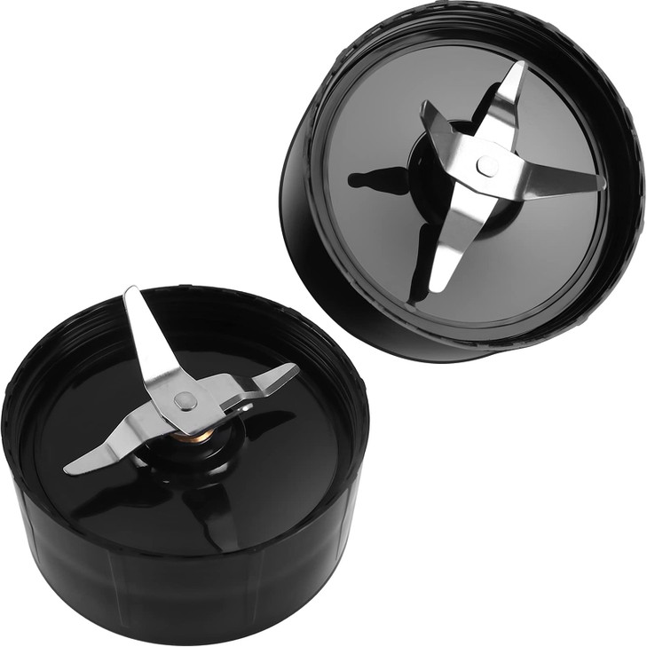Pack of 2 Cross Blade Blender Magic Bullet Replacement Parts Compatible with 250watt Magic Bullet MB1101 Series Blender