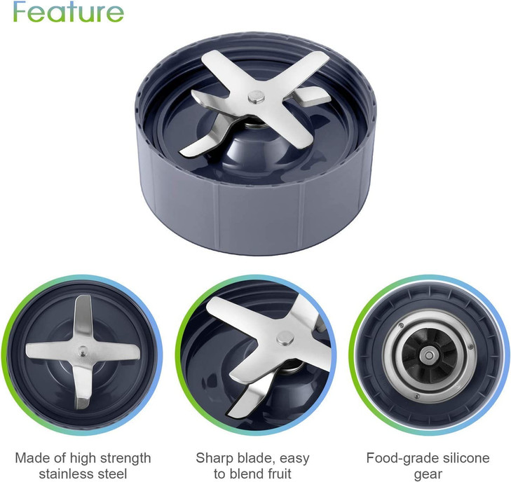 2pack NutriBullet Replacement Parts Extractor Blade Fits NutriBullet 600w Pro 900w Blender