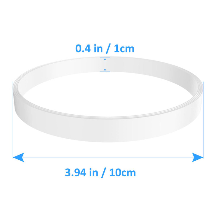3 Pack Rubber Gaskets Replacement Seal White Ring for Nutri Ninja Blender Replacement for Ninja AutoiQ Pro Extractor CT6