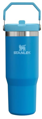 Stanley IceFlow Stainless Steel Tumbler Vacuum Insulated Water Bottle for Home Office or Car Reusable Cup with Straw Lea