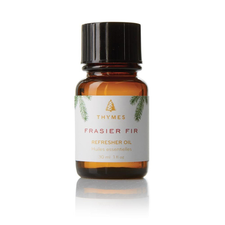 Thymes Frasier Fir Fragrant Refresher Oil Aromatherapy Oil Long Lasting Scent 1 fl oz