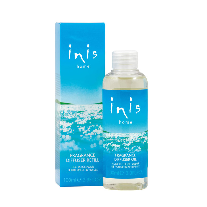 Inis the Energy of the Sea Reed Diffuser Oil Refill Ocean Fresh Fragrance for Home 33 Fluid Ounce