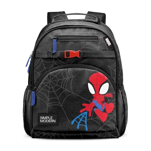 Simple Modern Medium Marvel Toddler Backpack for School Girls and Boys Kindergarten Elementary Kids Backpack Fletcher Co