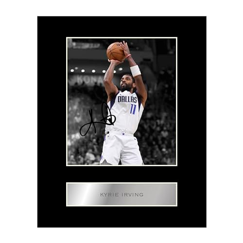 Kyrie Irving Print Signed Mounted Photo Display 01Printed Autograph Picture Print
