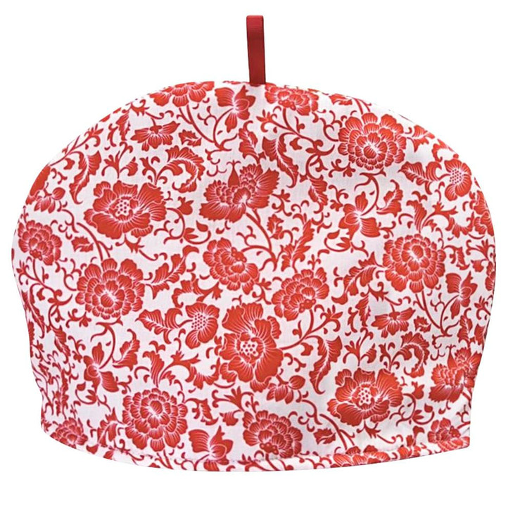 Vintage Tea Cozies Nature Cotton Tea Pot Warmer Teapot Dust Proof Insulated Covers Tea Kettle Quilt for Kitchen Home Tab