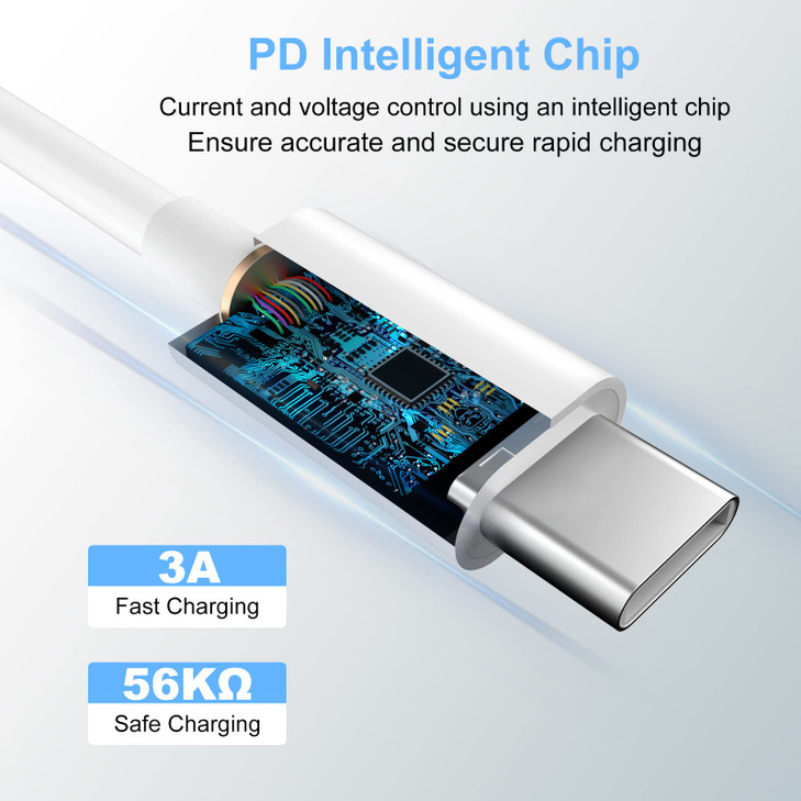 USB C to USB C Charging Cable for Apple 2Pack 10ft, Long Type C to C Fast Charger Cord for iPhone 16 E/17/Air/15/Pro/Plus/Pro Max, for MacBook Pro/Ai