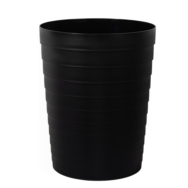 UUJOLY Small Bathroom Trash Can Wastebasket Plastic Garbage Bin Container Basket for Bathrooms Laundry Room Kitchens Off