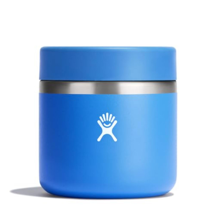 Hydro Flask Food Jar Insulated Stainless Steel Snack Travel Container for Hot Food Lunch Soup 20 Oz Cascade Blue