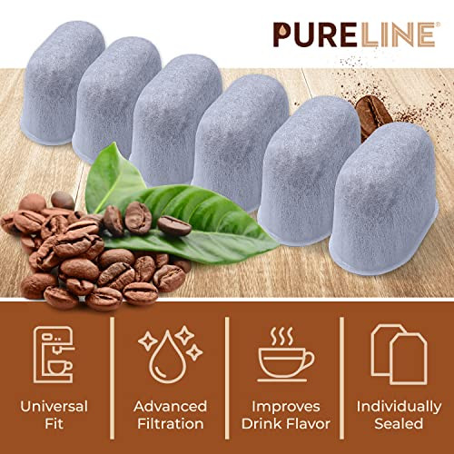 Cuisinart Coffee Filter Replacement 12 Pack Cuisinart Coffee Maker Water Filter by Pureline Charcoal Water Filter for al