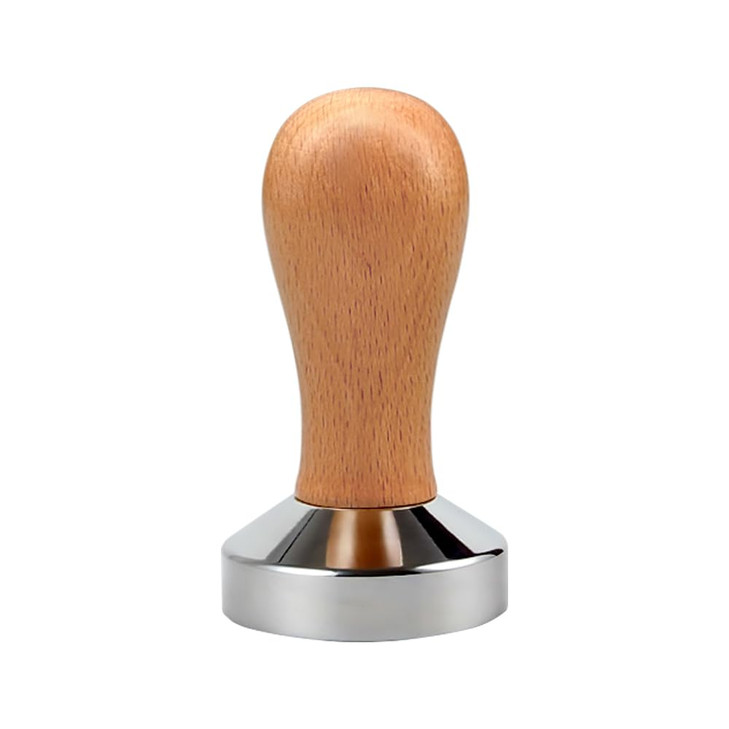 51mm Espresso Tamper with Wooden Handle Coffee Tampers for Barista Cafe