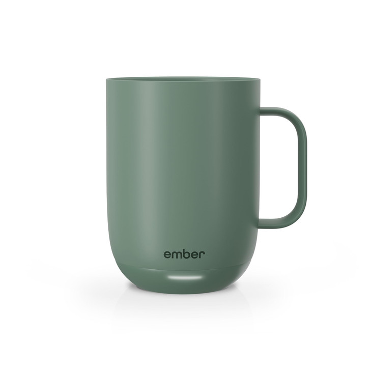 Ember Temperature Control 14oz Smart Mug 2 AppControlled and Rechargeable Heated Coffee Cup Warmer with Intelligent LED