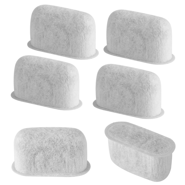 6pcs Coffee Filter Replacement for Cuisinart Activated Charcoal Water Filter Replacement Effectively Absorb Impurities C