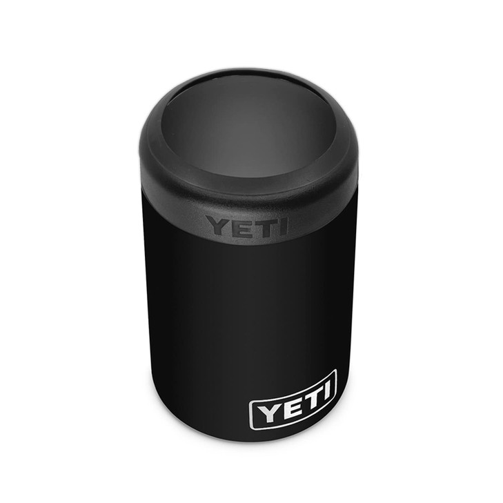 YETI Rambler 12 oz Colster Can Insulator for Standard Size Cans Black NO CAN INSERT